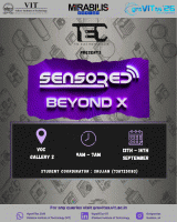 Sensored Beyond X 2026 Workshop and Hackathon Poster